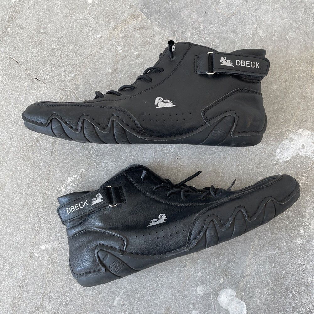 DBECK‎ Men Explorer Outdoor Hiking 7.5/41 Shoes Waterproof High Top Sneakers
